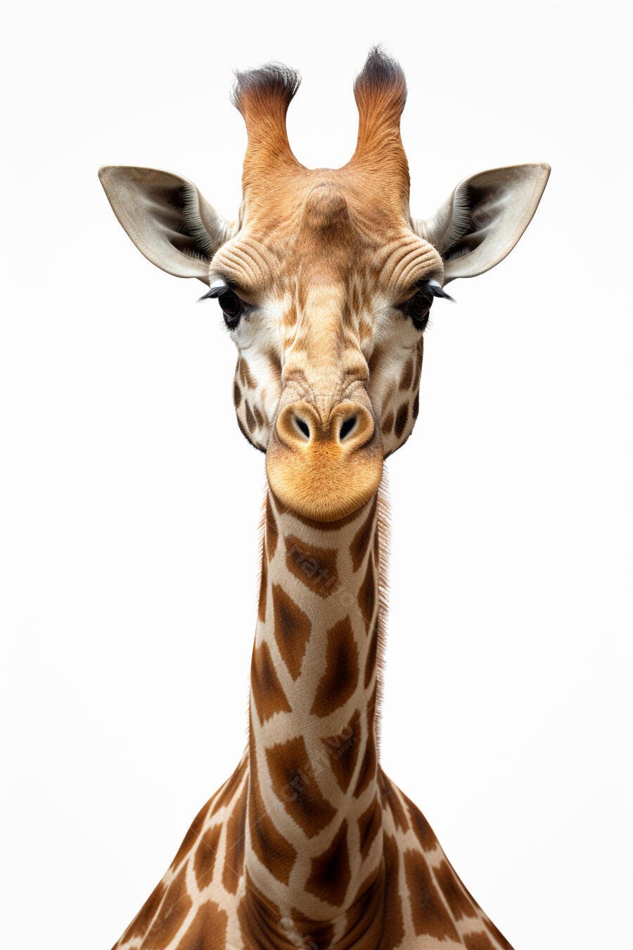 Girafa Curiosa fundo branco