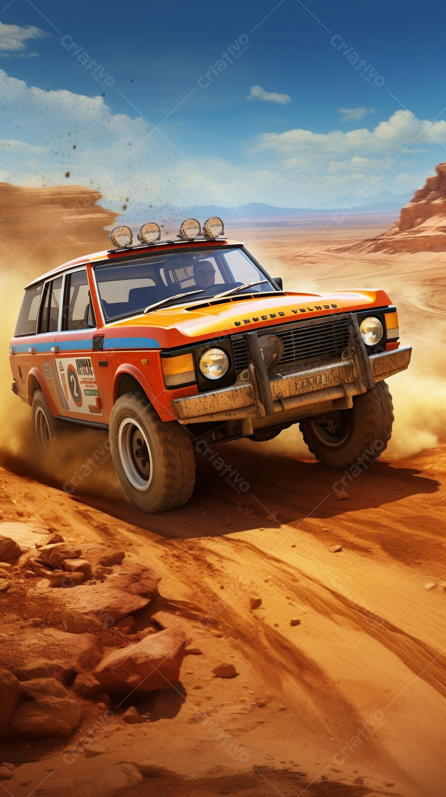 Land Rover Rally no Deserto