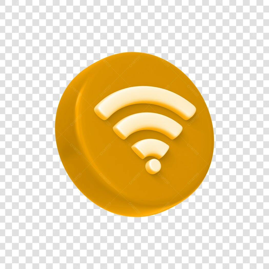 Icone Wifi PNG com fundo transparente