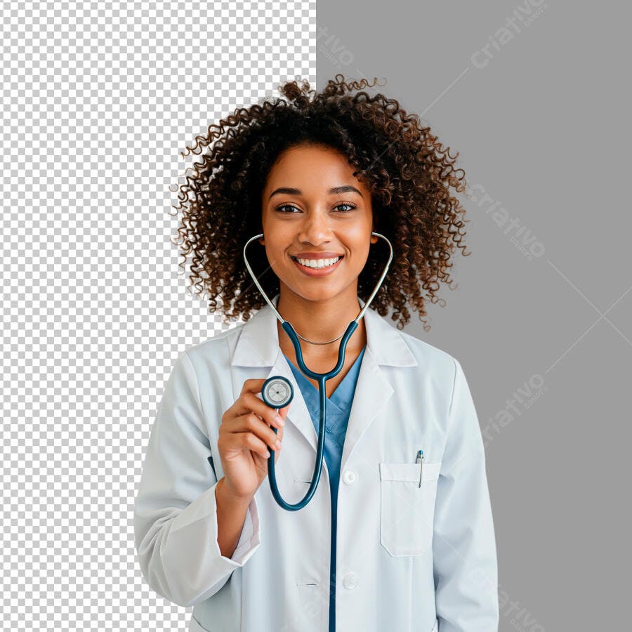 Imagem Médica para Dia do Médico PSD Editável