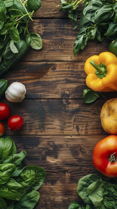 vegetais, comida saudável, culinária, ingredientes naturais, alimentação equilibrada, comida orgânica, legumes, verduras, mesa rústica, fundo de madeira, copy space, espaço para texto, cozinha caseira, gastronomia, alimentação saudável, produtos naturais, mercado de agricultores, ingredientes frescos, estilo rústico, culinária vegetariana, comida vegana, legumes coloridos, estilo de vida saudável, cozinha gourmet, receitas saudáveis, fundo culinário, cenoura, batata, pimentão, tomate, cebola, alho, milho, abóbora, salsa, ingredientes frescos, cozinha criativa