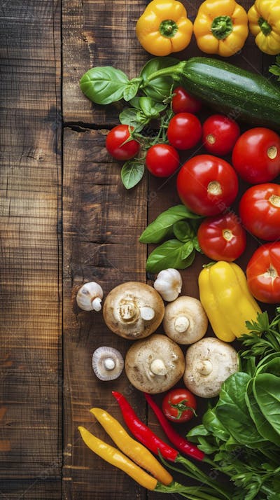 vegetais, comida saudável, culinária, ingredientes naturais, alimentação equilibrada, comida orgânica, legumes, verduras, mesa rústica, fundo de madeira, copy space, espaço para texto, cozinha caseira, gastronomia, alimentação saudável, produtos naturais, mercado de agricultores, ingredientes frescos, estilo rústico, culinária vegetariana, comida vegana, legumes coloridos, estilo de vida saudável, cozinha gourmet, receitas saudáveis, fundo culinário, cenoura, batata, pimentão, tomate, cebola, alho, milho, abóbora, salsa, ingredientes frescos, cozinha criativa