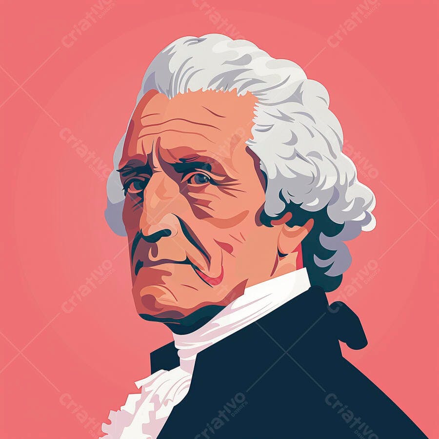 Retrato estilizado de George Washington