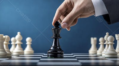 Movimento estratégico no jogo de xadrez