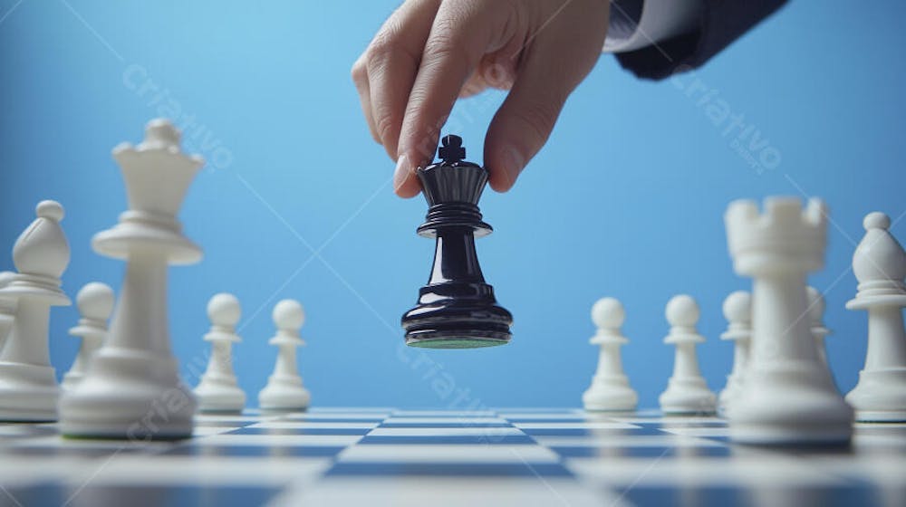 Movimento estratégico no jogo de xadrez