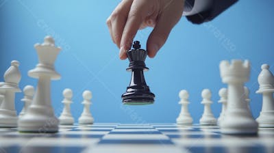 Movimento estratégico no jogo de xadrez