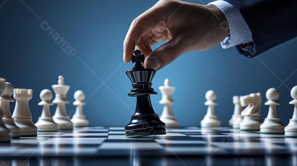 Movimento estratégico no jogo de xadrez