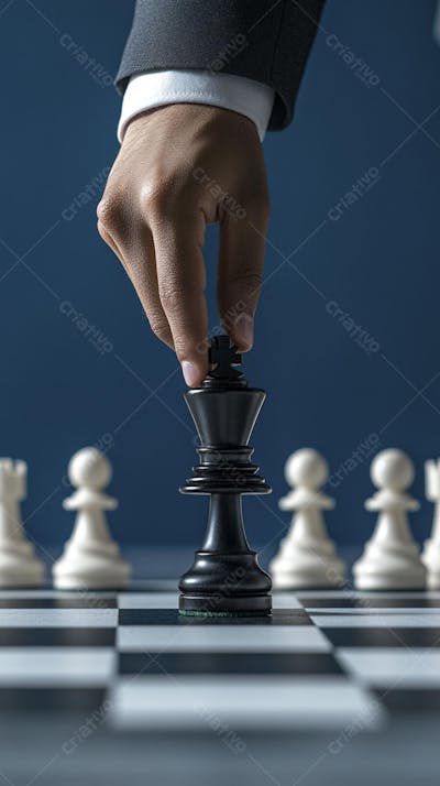 Movimento estratégico no jogo de xadrez