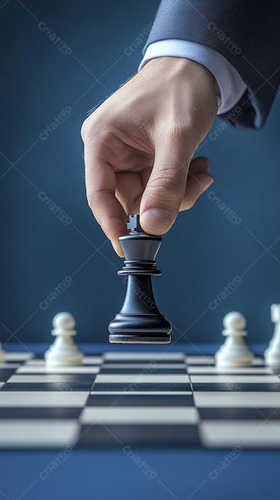 Movimento estratégico no jogo de xadrez