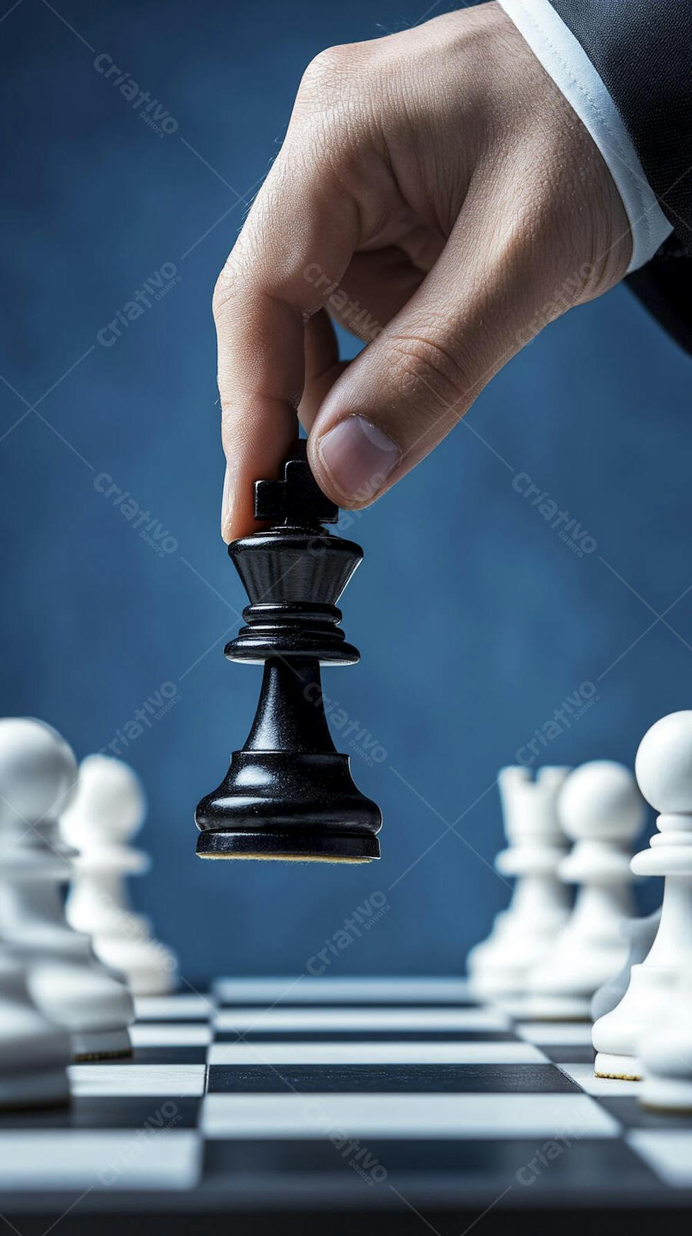 Movimento estratégico no jogo de xadrez