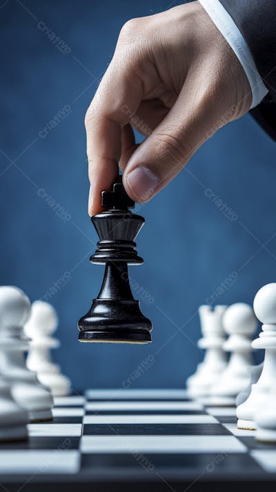 Movimento estratégico no jogo de xadrez