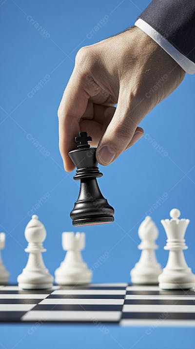 Movimento estratégico no jogo de xadrez