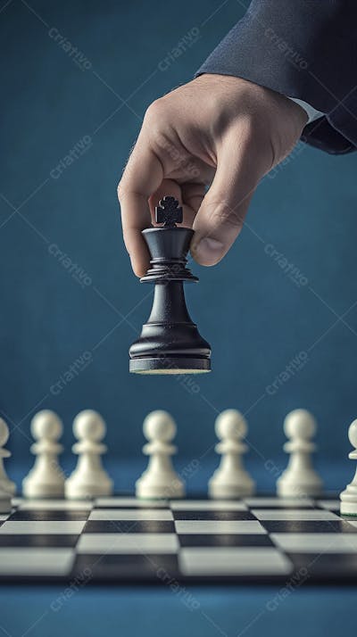 Movimento estratégico no jogo de xadrez