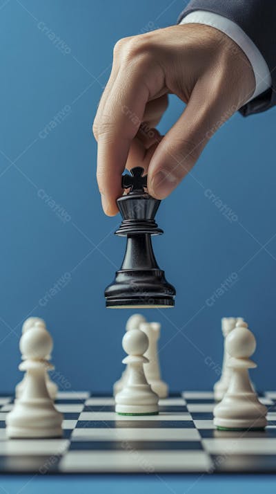 Movimento estratégico no jogo de xadrez