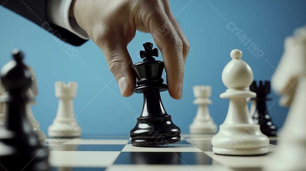 Movimento estratégico no jogo de xadrez