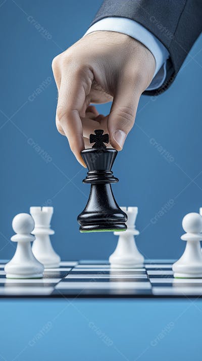 Movimento estratégico no jogo de xadrez