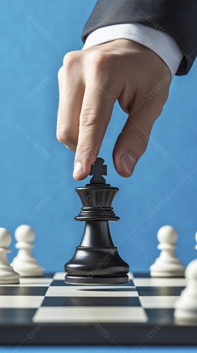 Movimento estratégico no jogo de xadrez