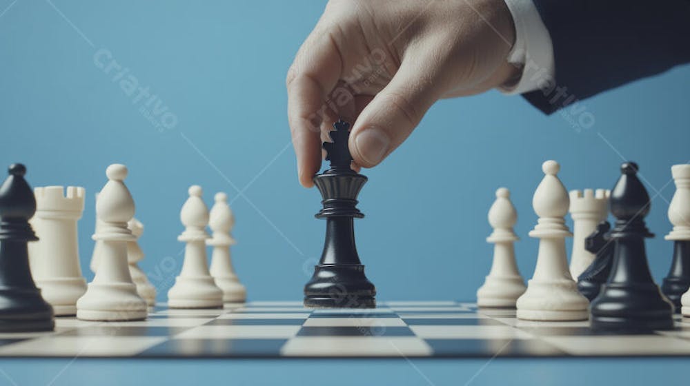 Movimento estratégico no jogo de xadrez
