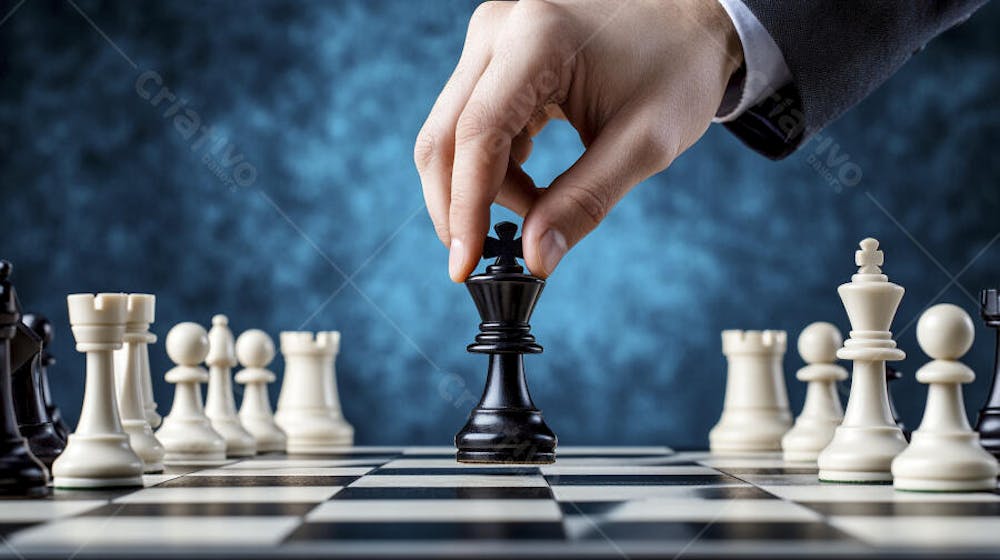 Movimento estratégico no jogo de xadrez