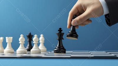 Movimento estratégico no jogo de xadrez