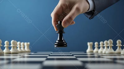 Movimento estratégico no jogo de xadrez