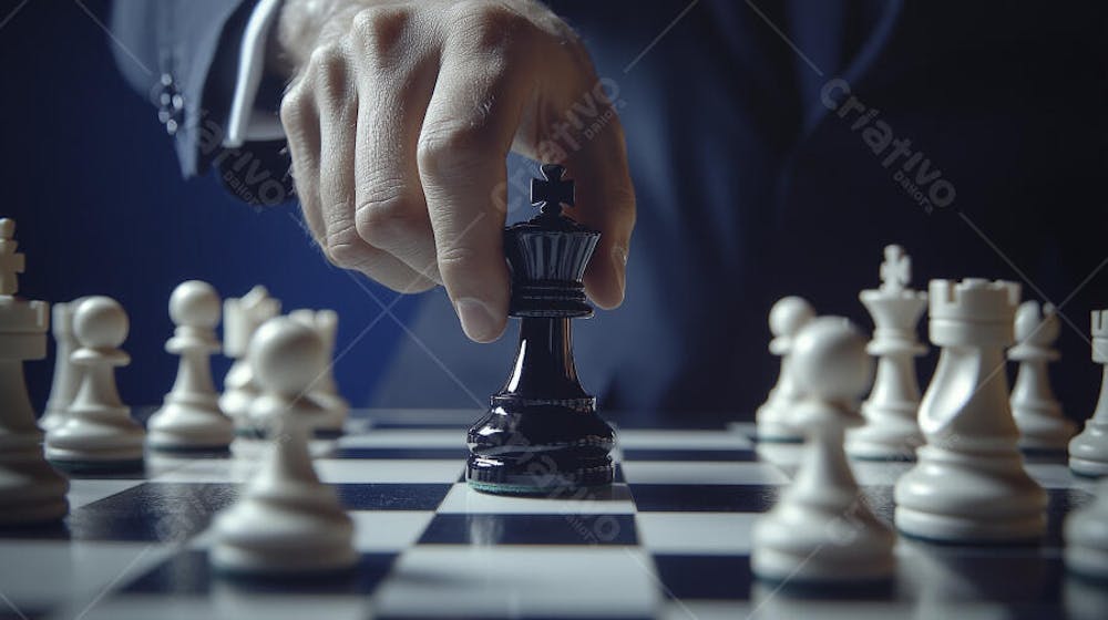 Movimento estratégico no jogo de xadrez