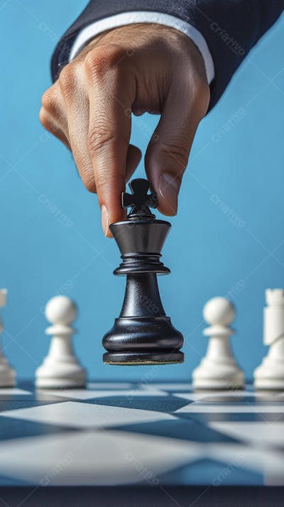 Movimento estratégico no jogo de xadrez