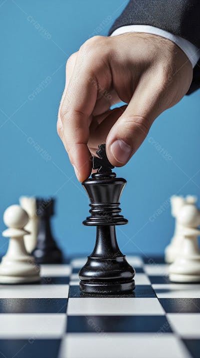 Movimento estratégico no jogo de xadrez