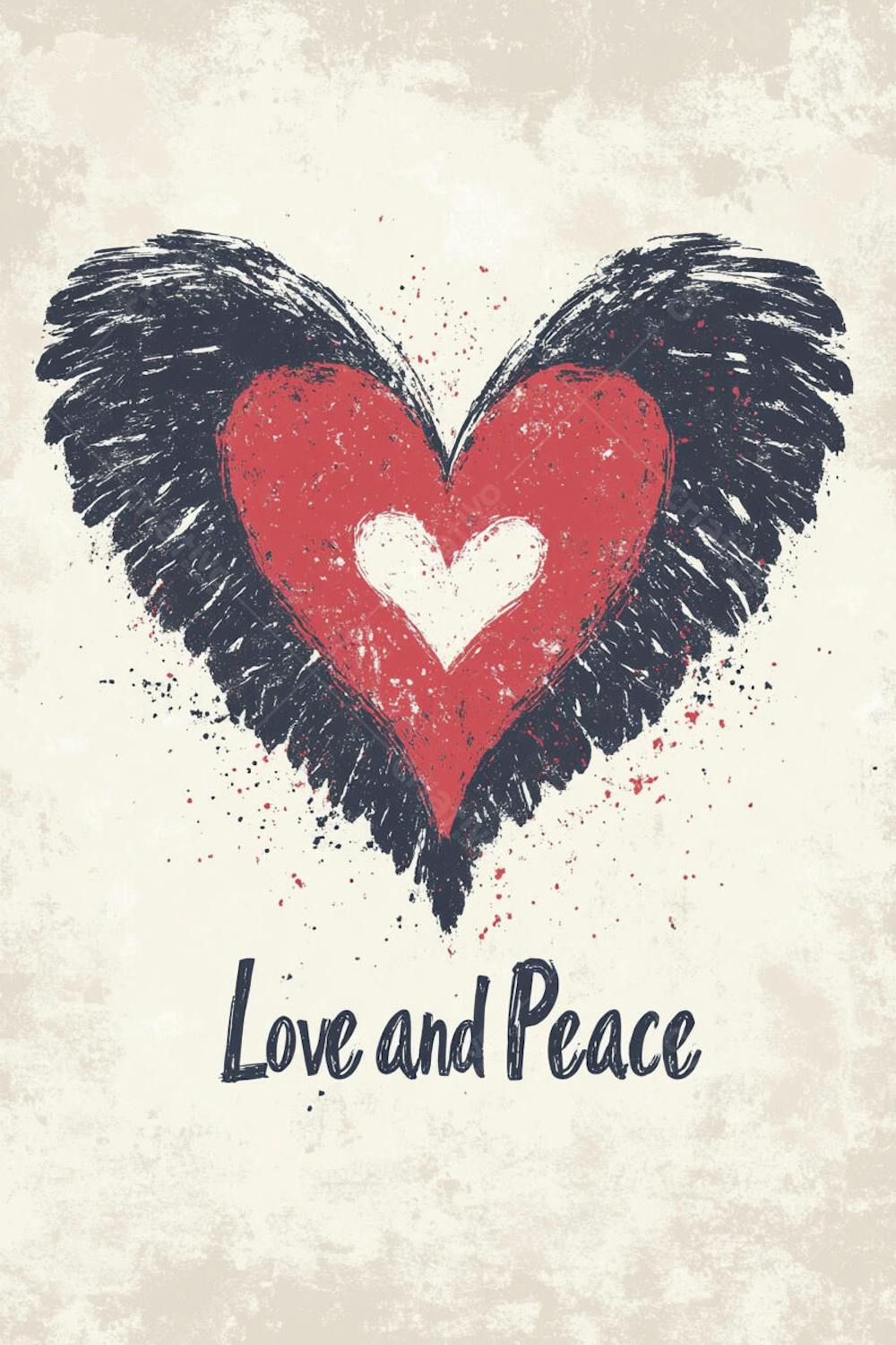 Mensagem de amor e paz