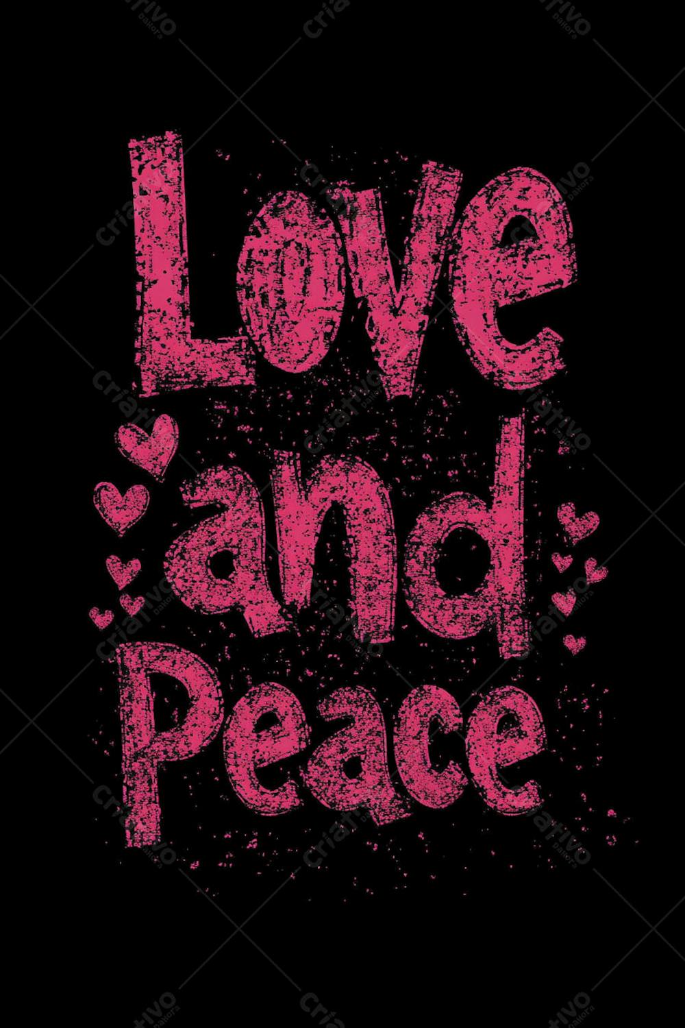 Mensagem de amor e paz