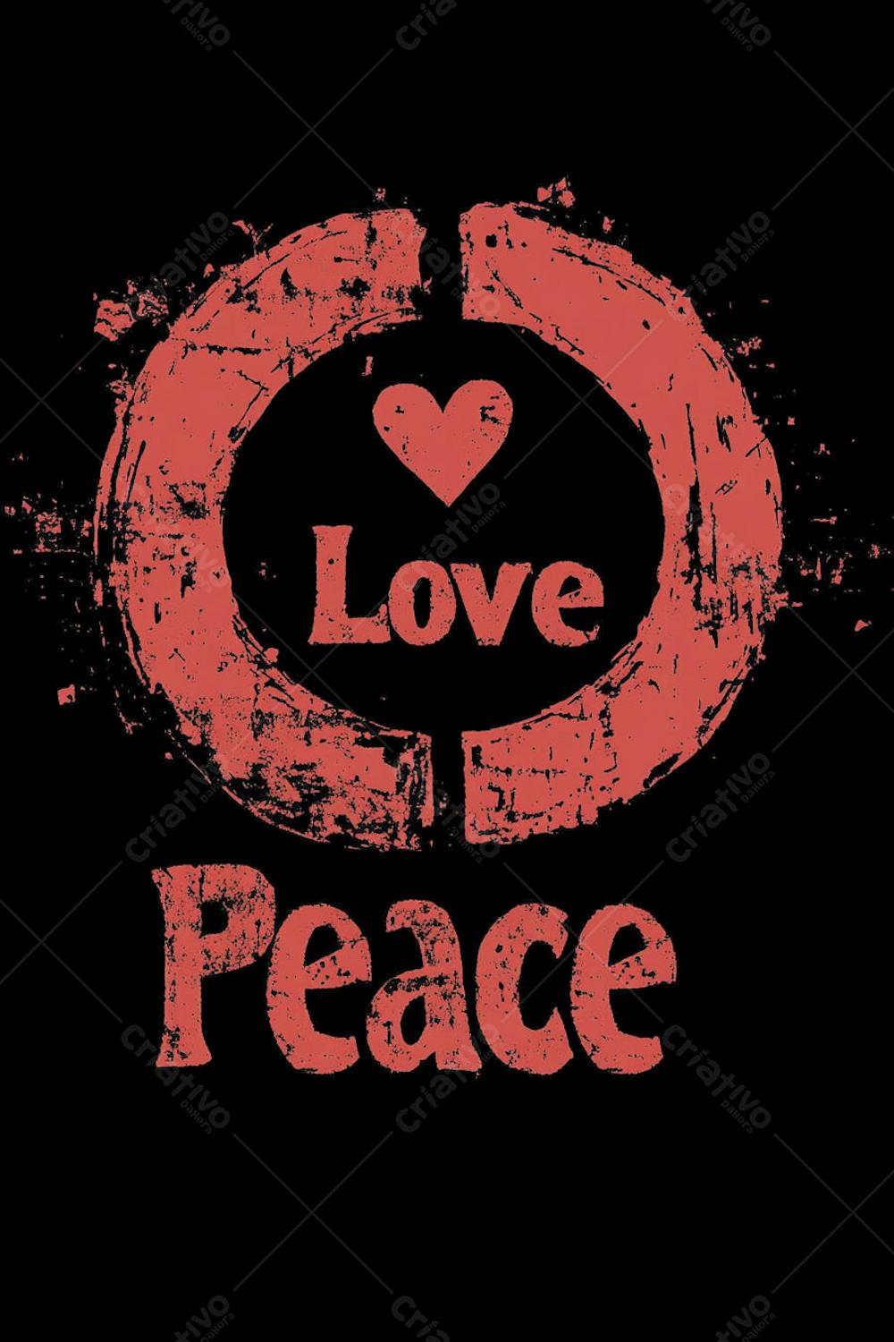 Mensagem de amor e paz