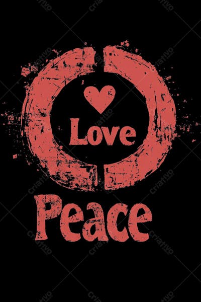 Mensagem de amor e paz