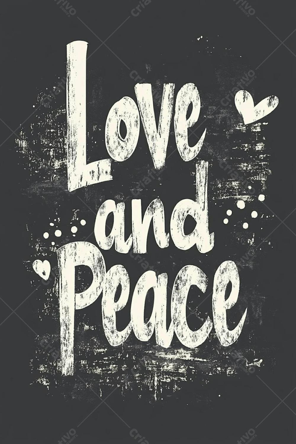 Mensagem de amor e paz