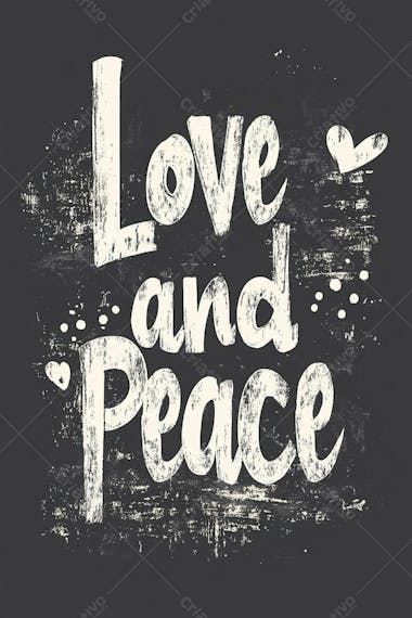 Mensagem de amor e paz