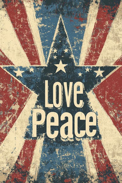 Mensagem de amor e paz