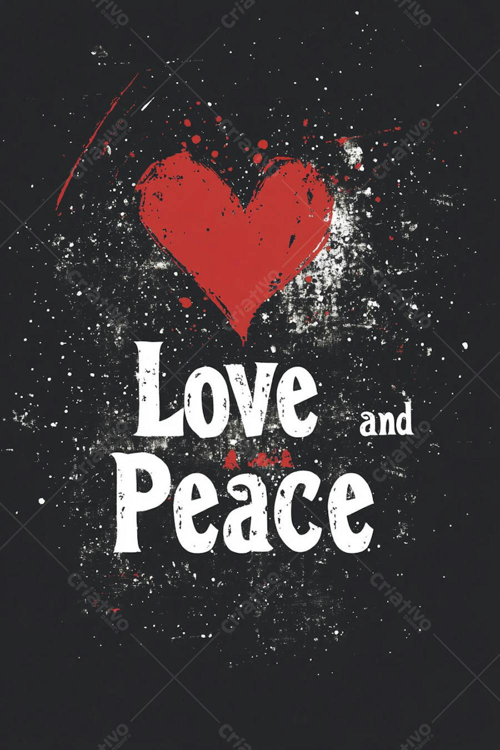 Mensagem de amor e paz