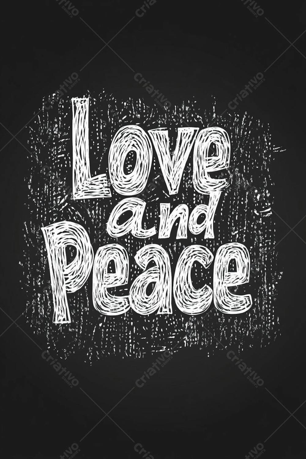 Mensagem de amor e paz