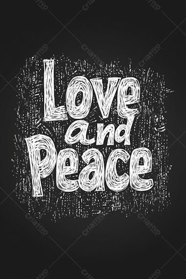 Mensagem de amor e paz
