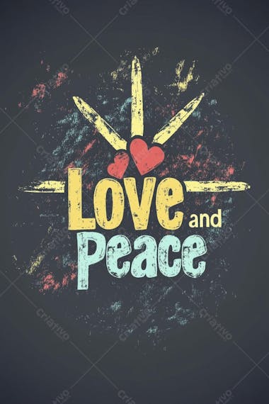 Mensagem de amor e paz