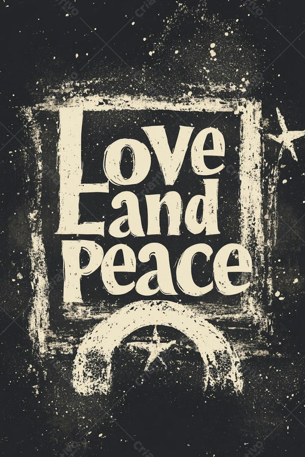 Mensagem de amor e paz