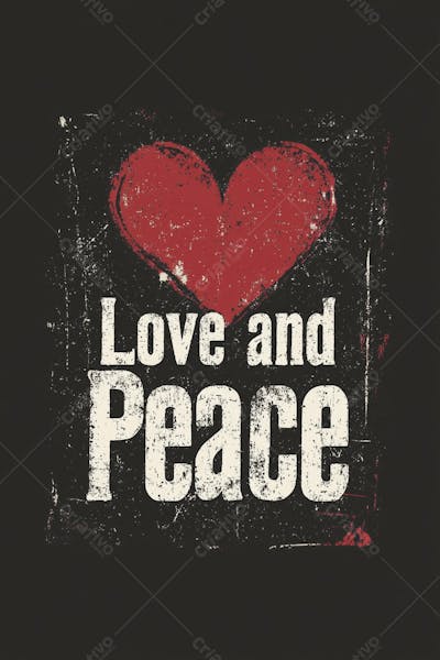 Mensagem de amor e paz