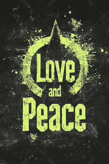 Mensagem de amor e paz