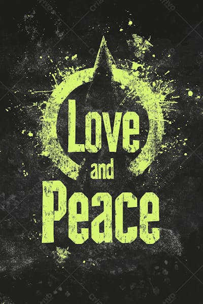 Mensagem de amor e paz