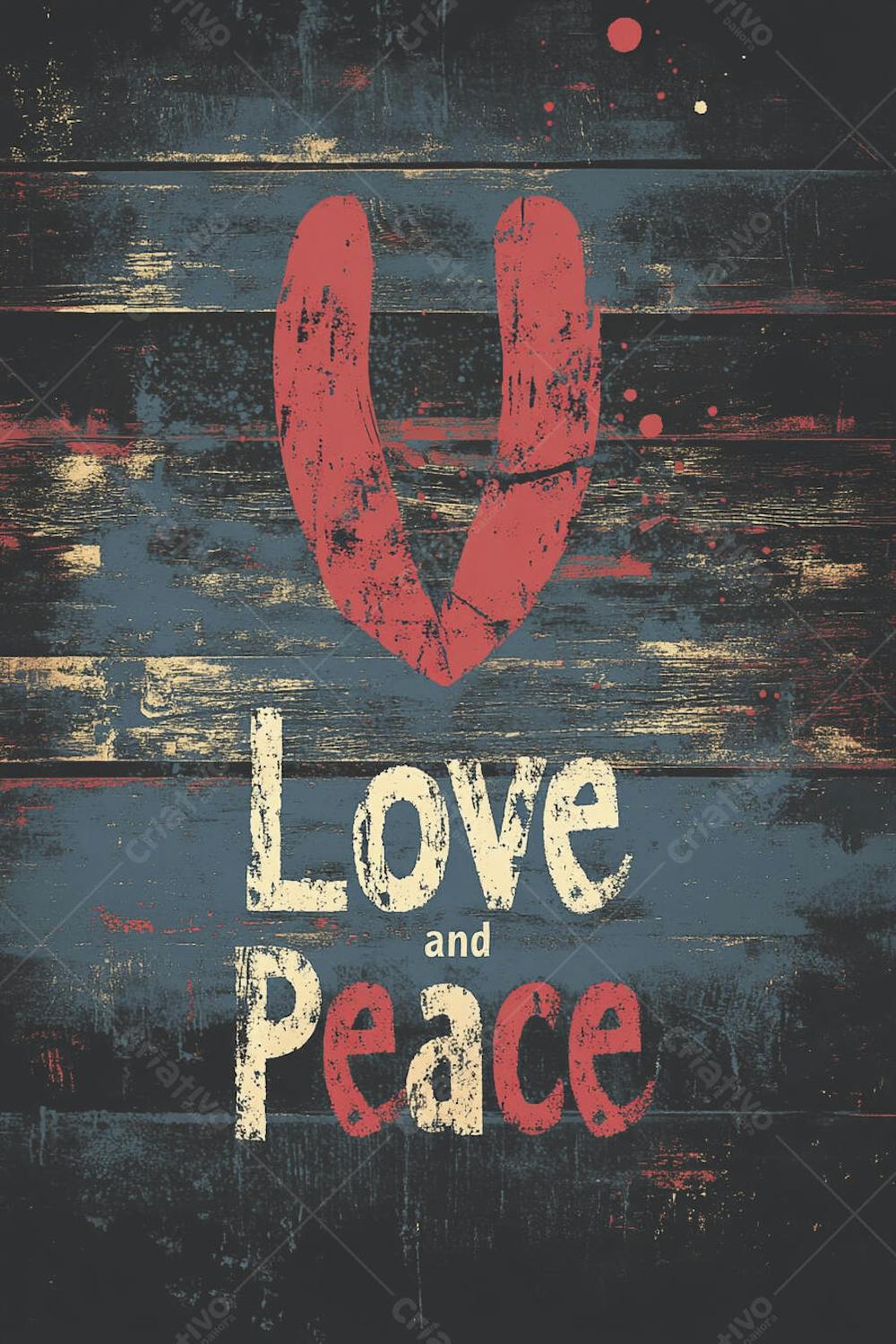 Mensagem de amor e paz