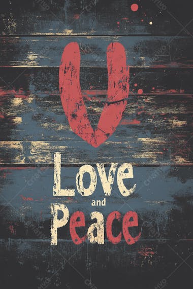 Mensagem de amor e paz