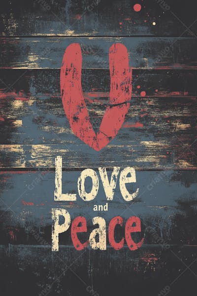 Mensagem de amor e paz