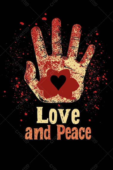 Mensagem de amor e paz