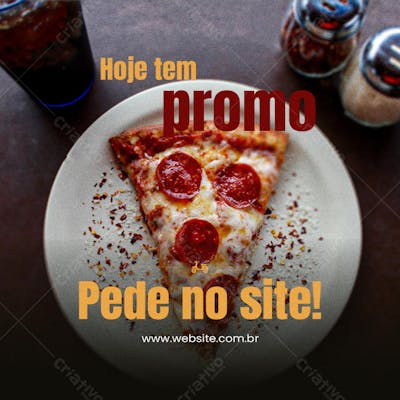 Social media para pizzaria