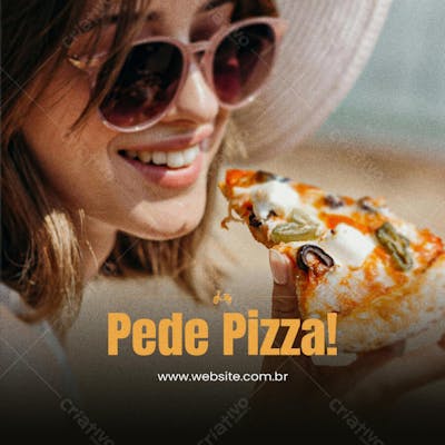 Social media para pizzaria