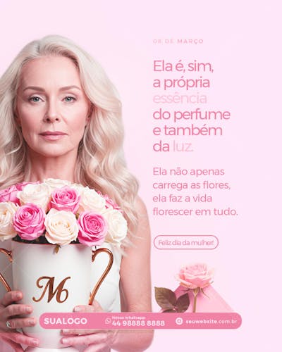 Dia da mulher 08 de março